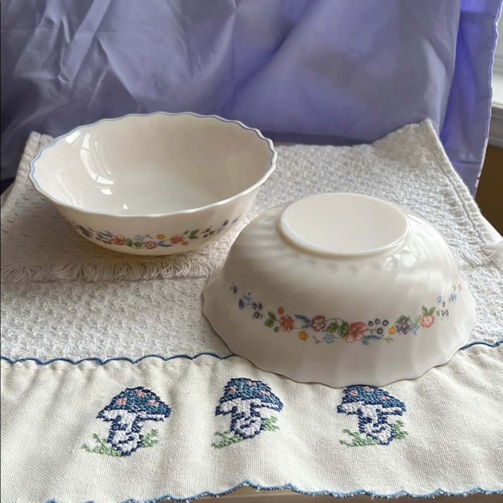 Floral Ceramic Bowls